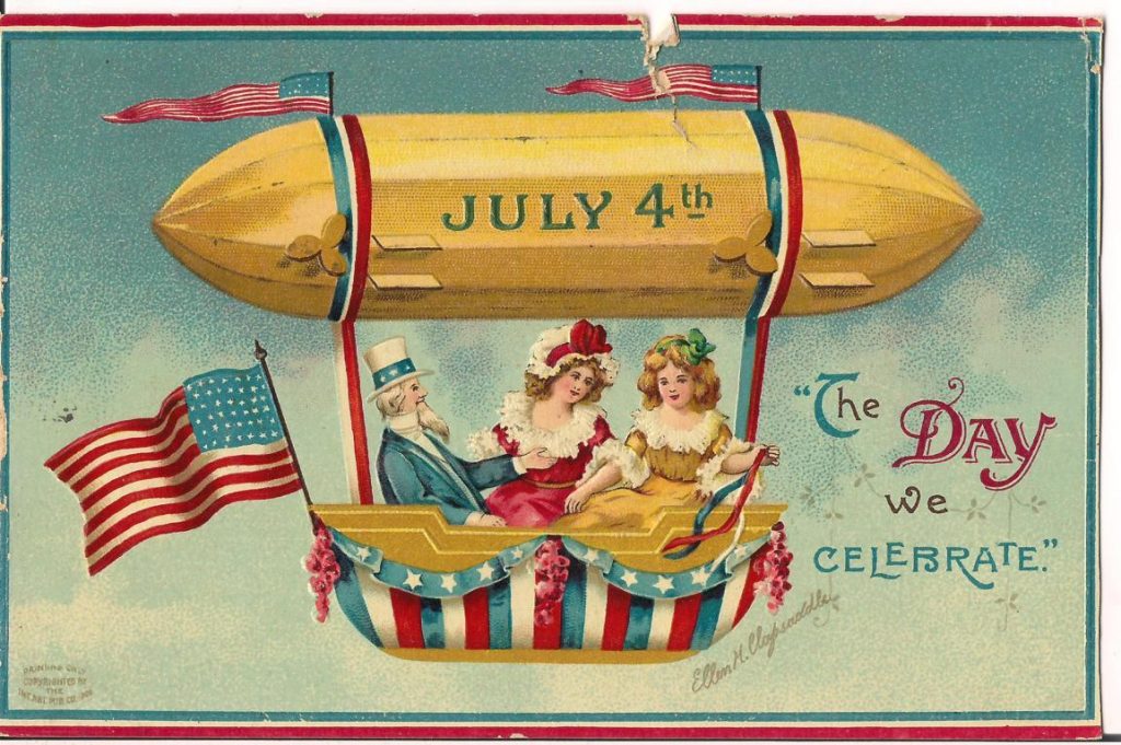 Fourth of July Postcard