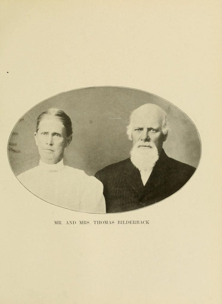 Mr and Mrs Thomas Bilderback